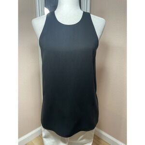 Vince Black Sleeveless Blouse XS Tank Top Minimalist Flowy